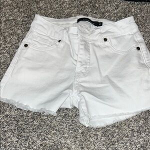 Girls White Denim Shorts size 10